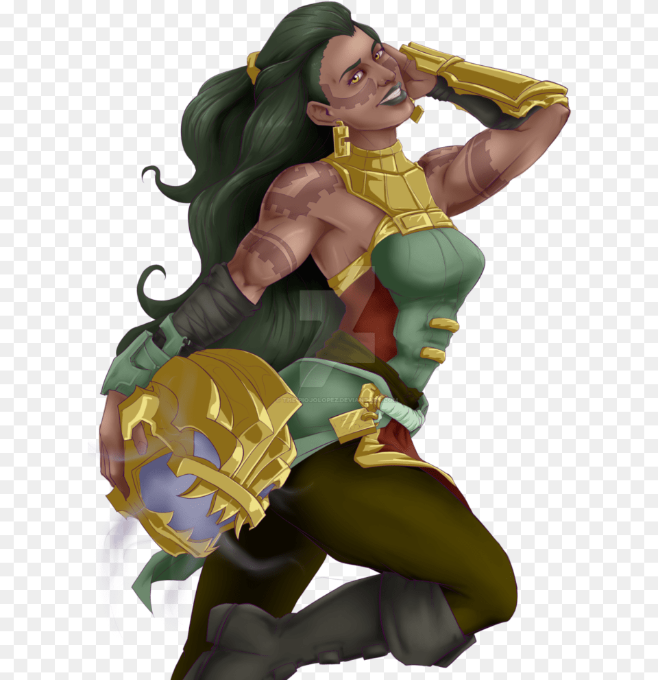 League Of Legends Illaoi Sexy, Adult, Female, Person, Woman Free Transparent Png