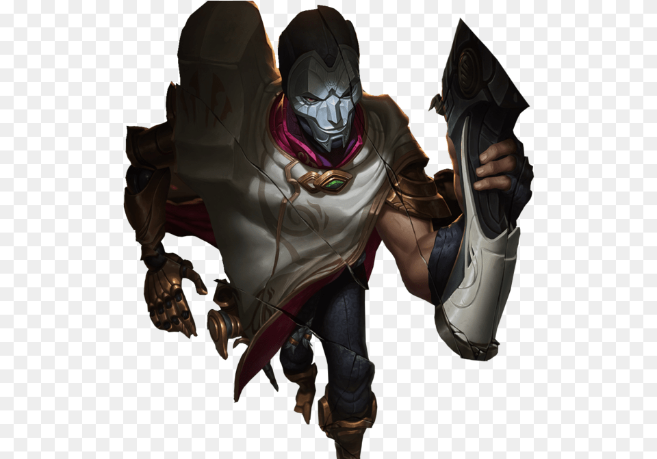 League Of Legends Jhin Lol, Adult, Female, Helmet, Person Png Image