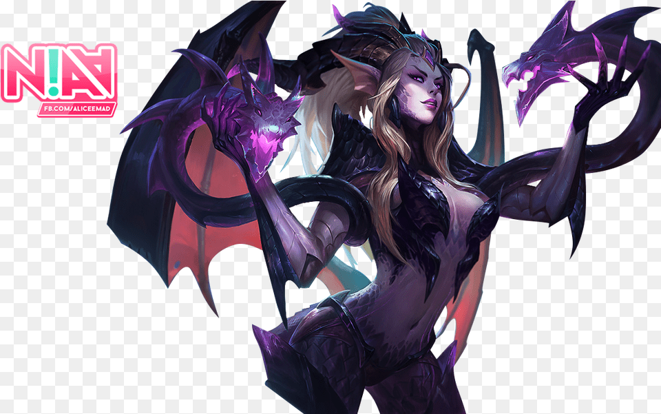 League Of Legends League Of Legends Zyra Skins Dragon Sorceress Zyra, Adult, Person, Female, Woman Free Transparent Png