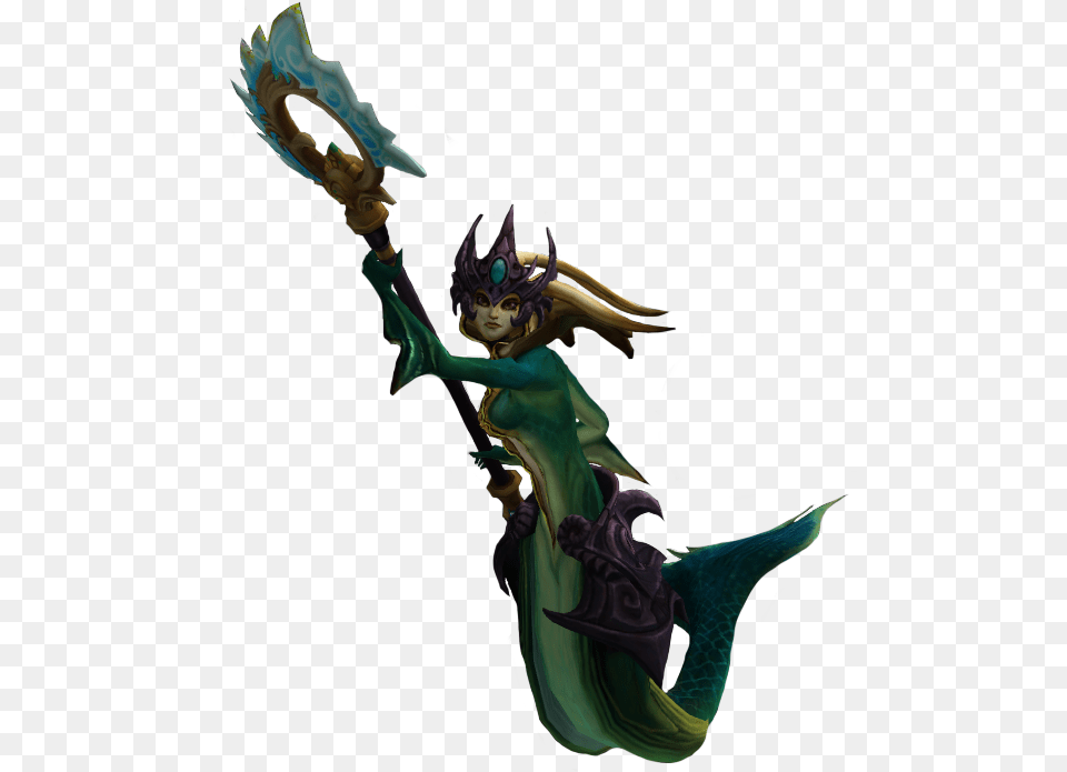 League Of Legends Nami Render Download Illustration, Dragon, Adult, Female, Person Png