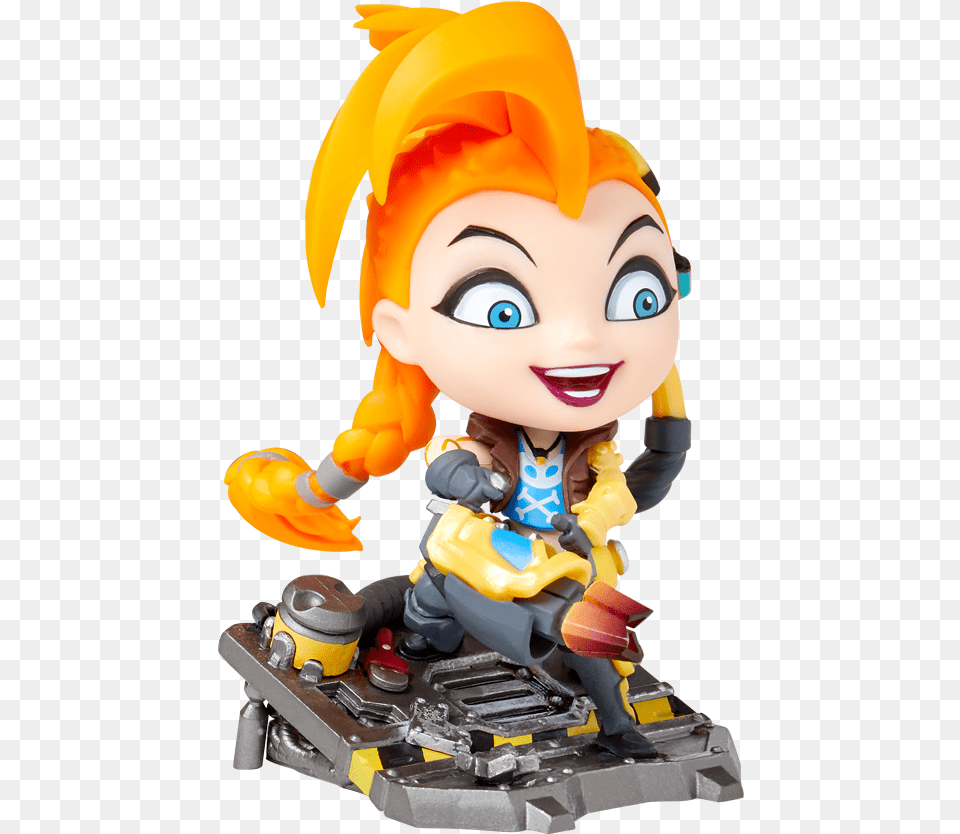 League Of Legends Odyssey Jinx Figure, Figurine, Baby, Person, Face Free Png Download