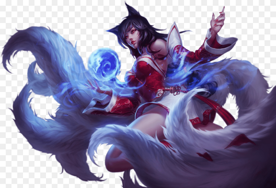 League Of Legends Render Ahri Transparent Ahri, Adult, Female, Person, Woman Png