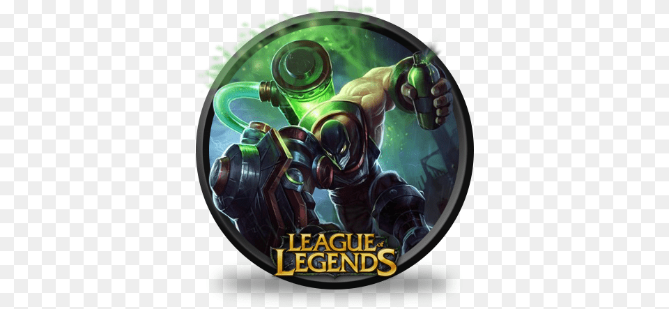 League Of Legends Singed Augmented Icon Singed Skin Wild Rift, Adult, Male, Man, Person Png
