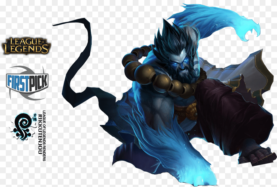 League Of Legends Udyr Render By Viciousblue Lol Udyr, Baby, Person, Face, Head Png Image
