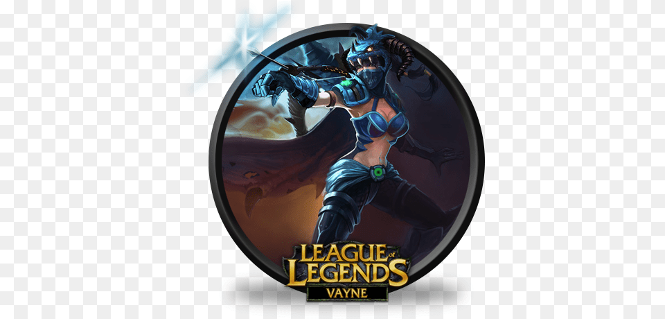 League Of Legends Vayne Dragonslayer Dragon Slayer Vayne Lol, Person Png