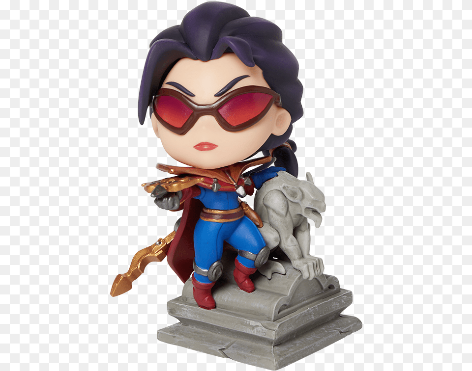 League Of Legends Vayne Figure, Figurine, Baby, Person, Face Png Image