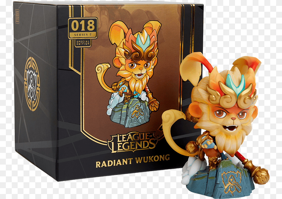 League Of Legends Wukong Figure, Box, Baby, Person, Figurine Free Transparent Png