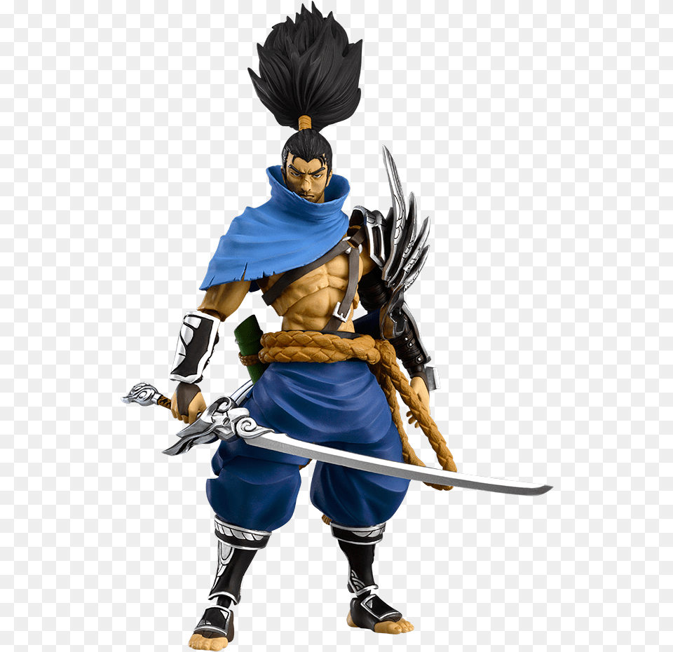 League Of Legends Yasuo Figure, Adult, Male, Man, Person Free Png