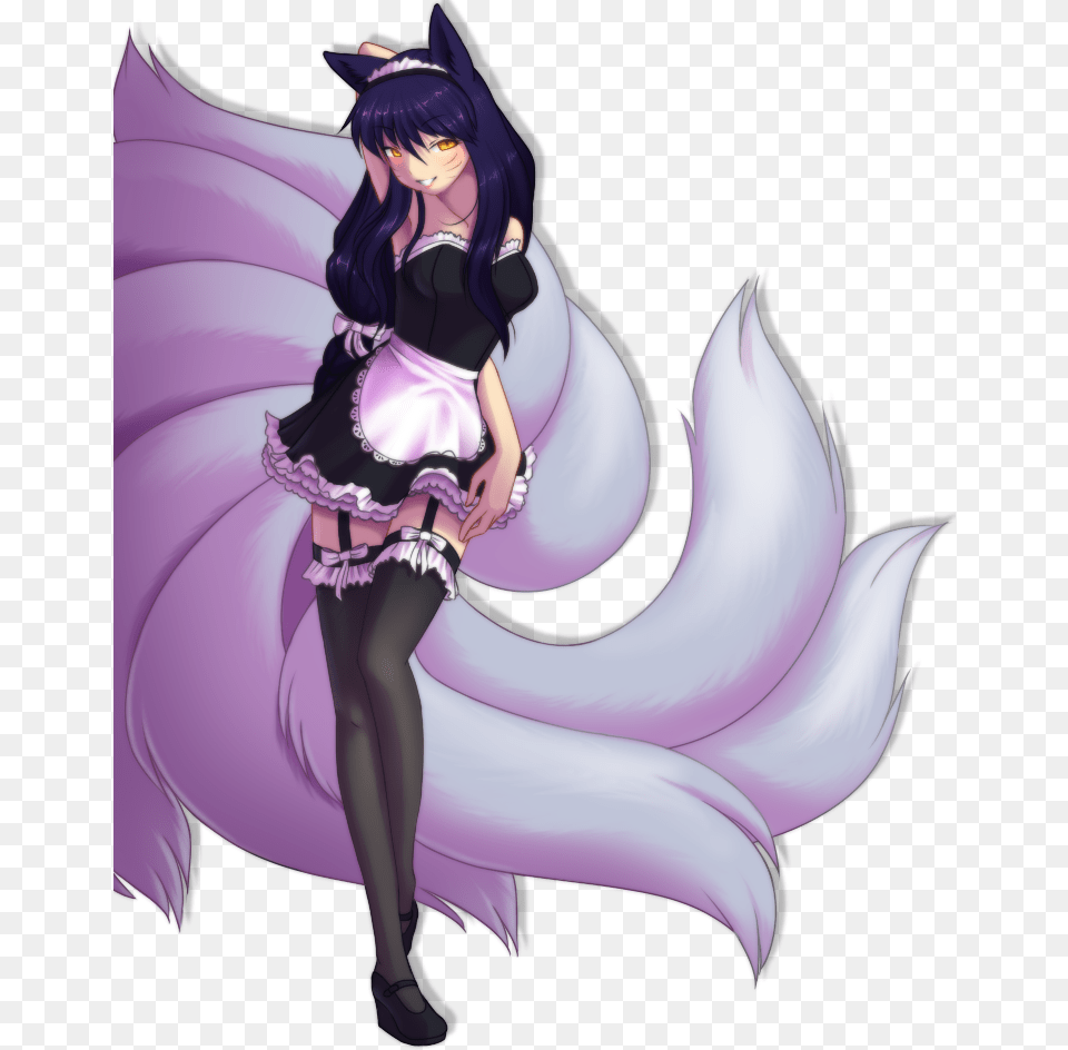 League Of Legendsliga Legendfendomiahri League Of Legends Maid Outfit, Book, Comics, Publication, Manga Free Transparent Png