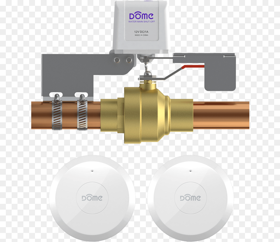 Leak Protection Kit Dome Water Shut Off Valve, Person, Plumbing Free Png Download