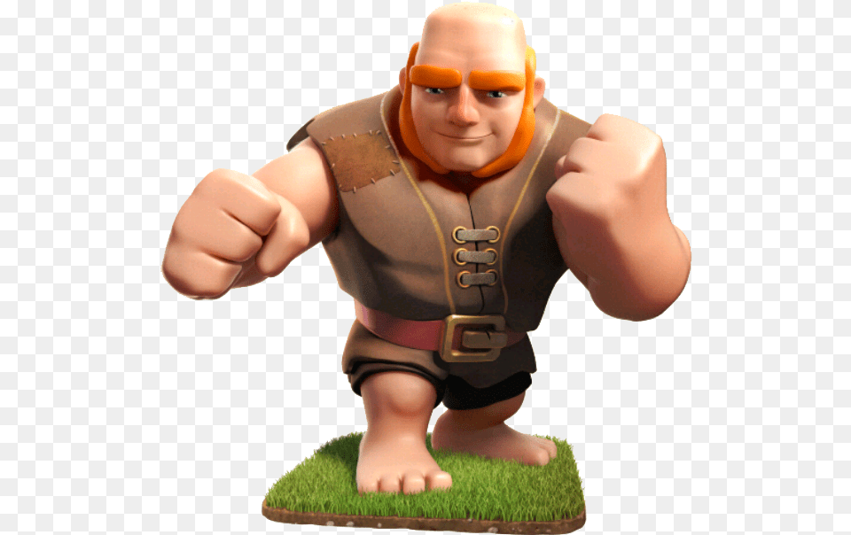 Leaked Doomfist Halloween Skin Imgur Giant Clash Of Clans, Baby, Person, Figurine, Face Free Png