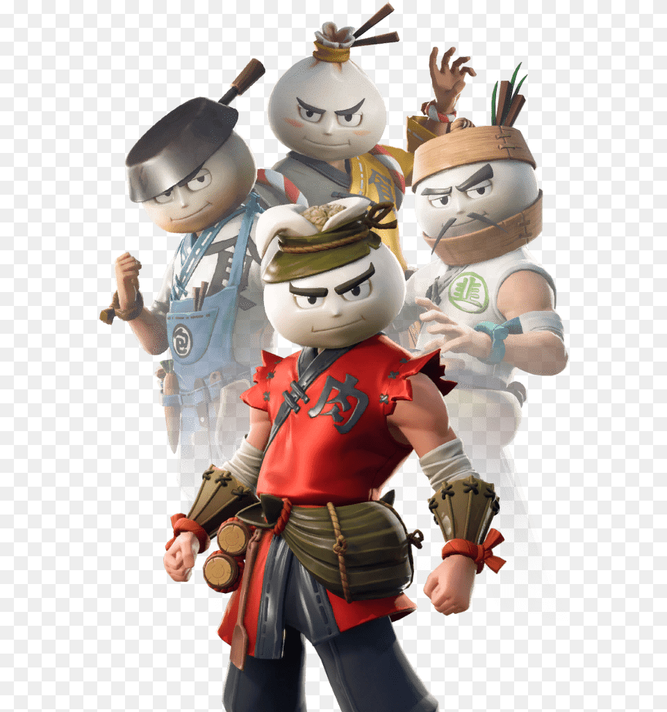 Leaked Skin Bao Bros Fortnite, Baby, Person, Figurine, Face Free Transparent Png