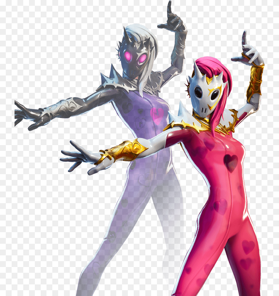 Leaked Skin Lovethorn Fortnite, Adult, Purple, Publication, Person Png