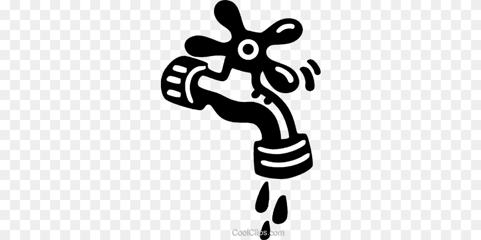 Leaking Faucet Royalty Vector Clip Art Illustration, Tap, Animal, Kangaroo, Mammal Free Transparent Png