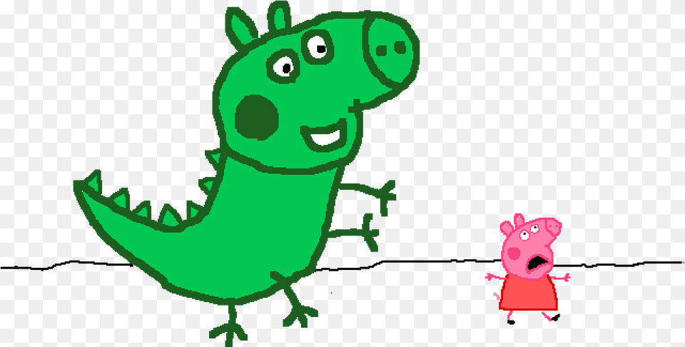 Leaks From The Next Jurassic World Movie T Posing Peppa Pig, Animal, Gecko, Lizard, Reptile Free Transparent Png
