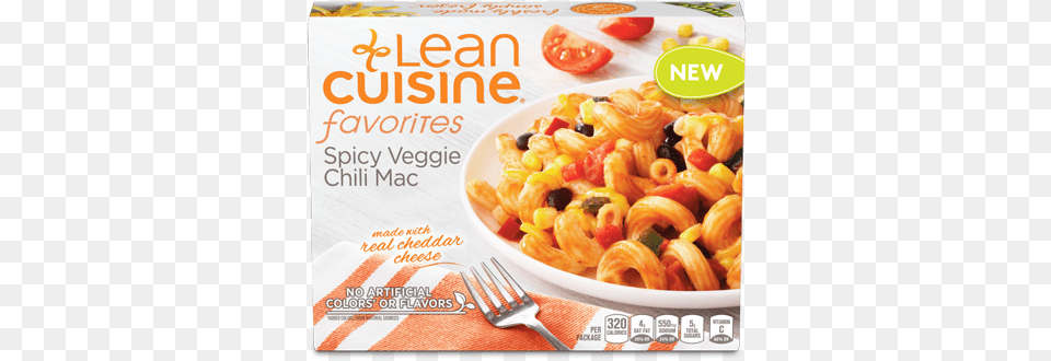 Lean Cuisine 5 Cheese Rigatoni, Food, Pasta, Cutlery, Fork Png