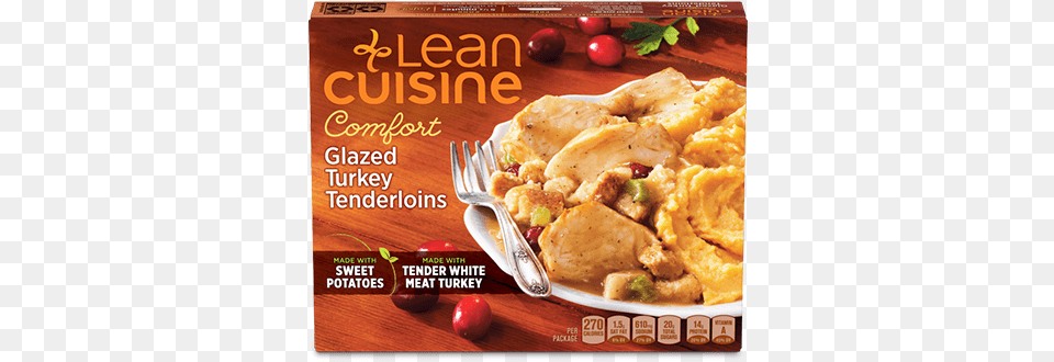 Lean Cuisine Glazed Turkey Tenderloins, Cutlery, Food, Fork, Lunch Free Transparent Png