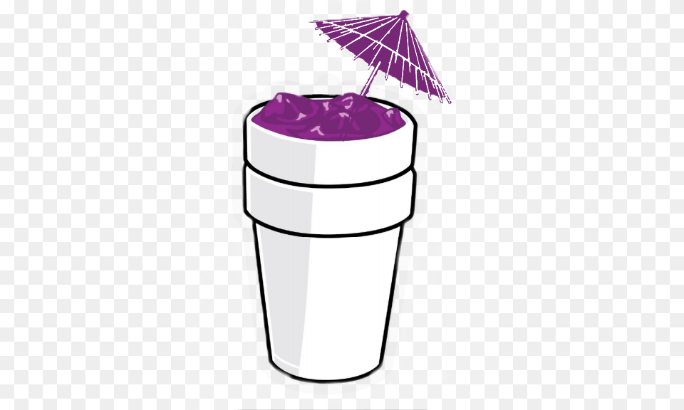 Lean Cup, Plant, Potted Plant, Purple, Bottle Free Transparent Png