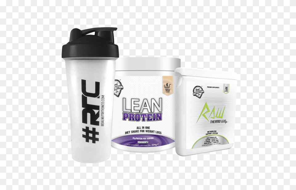 Lean Protein Starter Pack Protein, Bottle, Shaker, Can, Tin Free Png Download