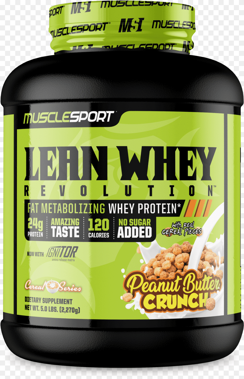 Lean Whey Protein, Can, Tin, Food Free Png