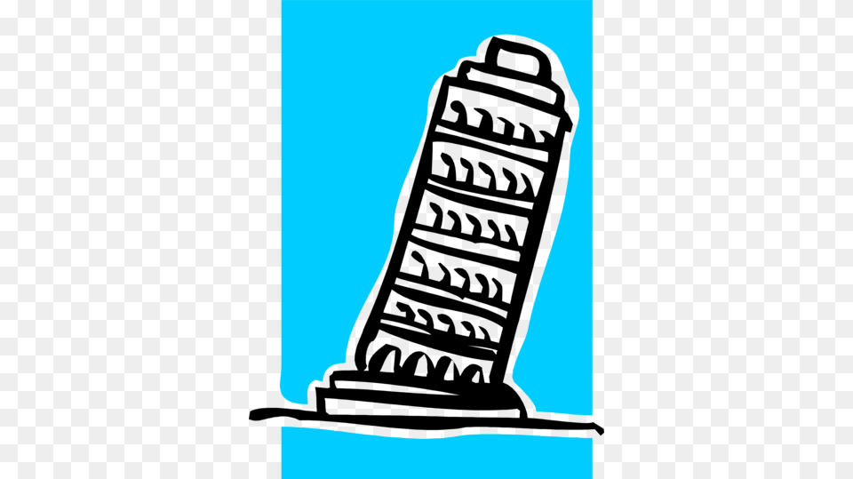 Leaning Tower Of Pisa Clip Art, Silhouette, Adult, Female, Person Png Image