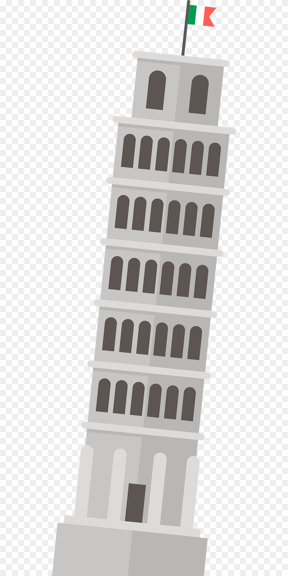 Leaning Tower Of Pisa Clipart, City, Urban, Architecture, Bell Tower Png Image