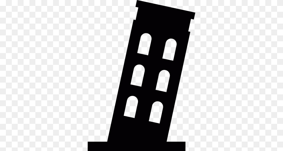 Leaning Tower Of Pisa Icon, Architecture, Bell Tower, Building, Electrical Device Free Transparent Png