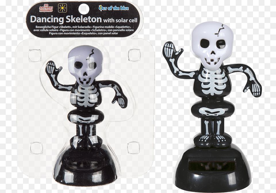Leaningtech Spf 08 Solar Power Dancing Figure Gruesome Skeleton, Robot, Baby, Person, Face Free Transparent Png