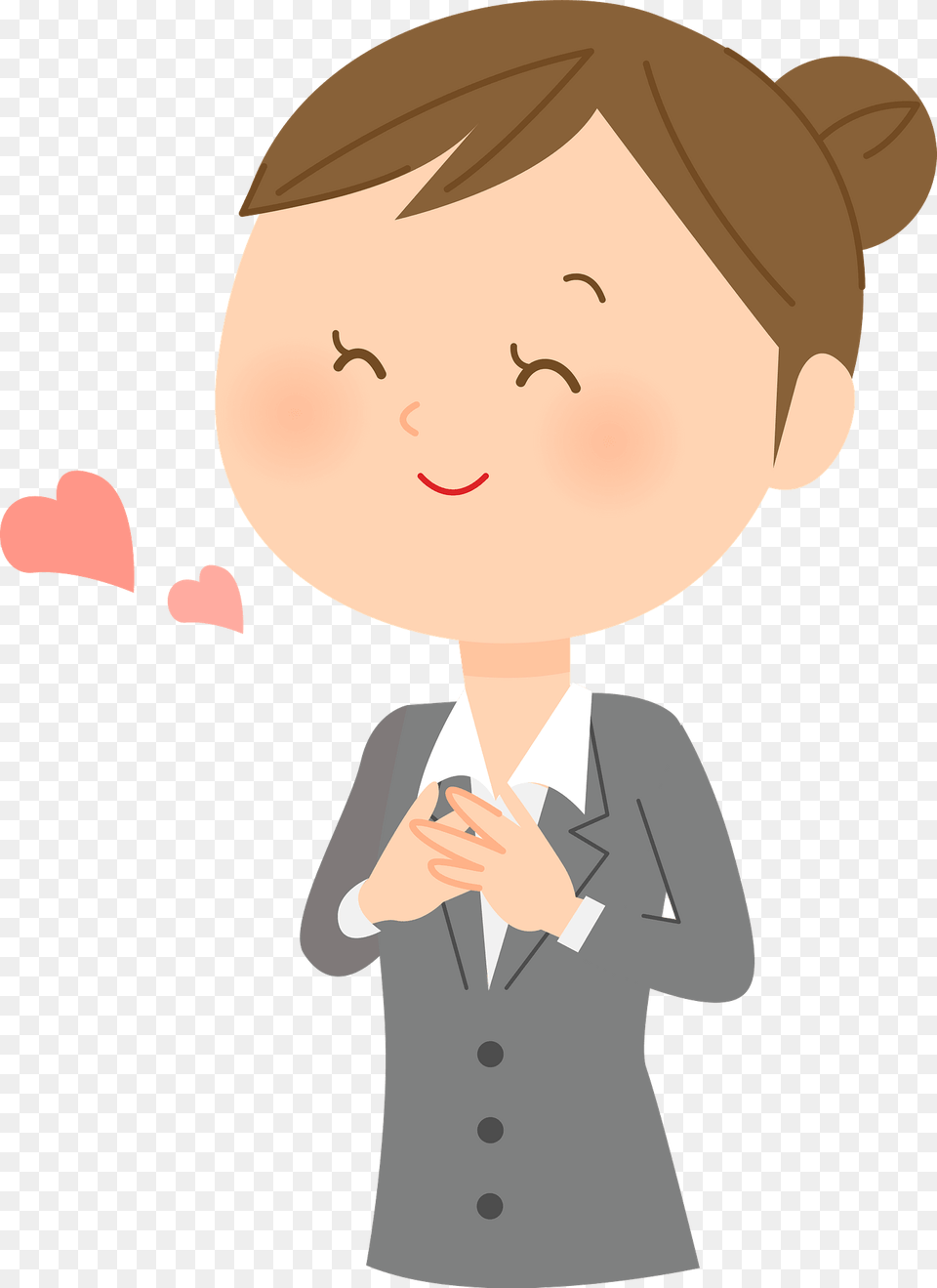 Leanne Businesswoman Is In Love Clipart, Baby, Person, Formal Wear, Face Free Transparent Png
