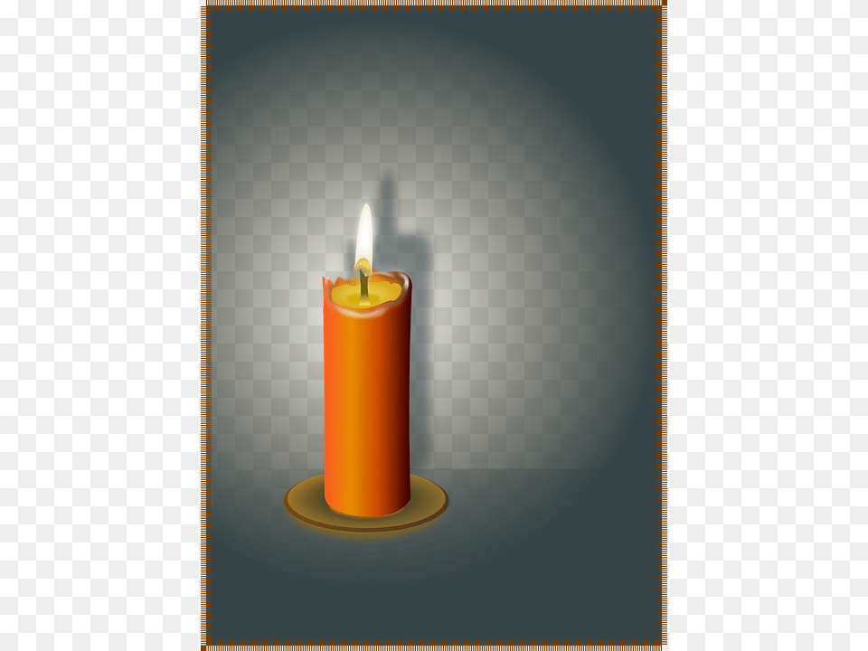 Leap A Fire Shadow Of Candle Flame Free Png Download