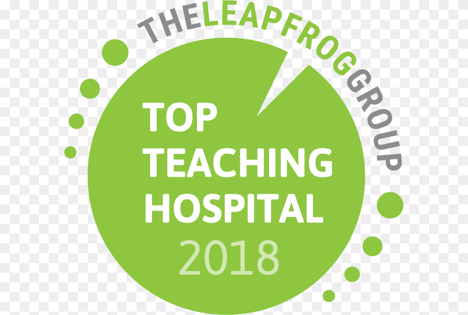 Leapfrog Group Top General Hospital, Logo, Disk, Green Png