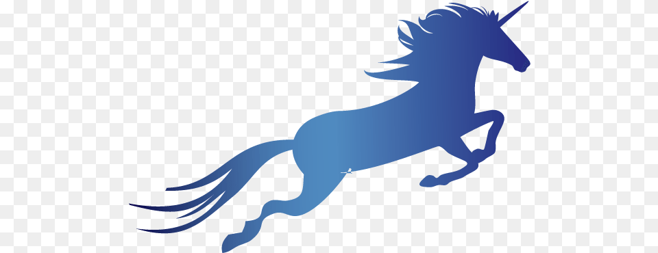 Leaping Unicorn Logo Templates Blue Horse Logo, Person, Animal, Mammal, Colt Horse Png