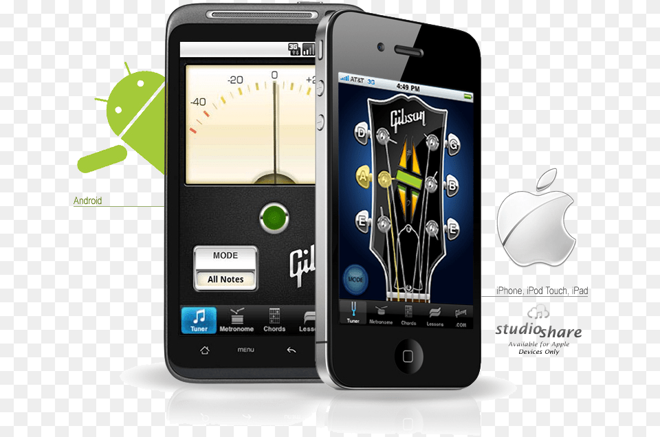 Learn Amp Master Guitar App Gibson Guitars, Electronics, Mobile Phone, Phone Png Image