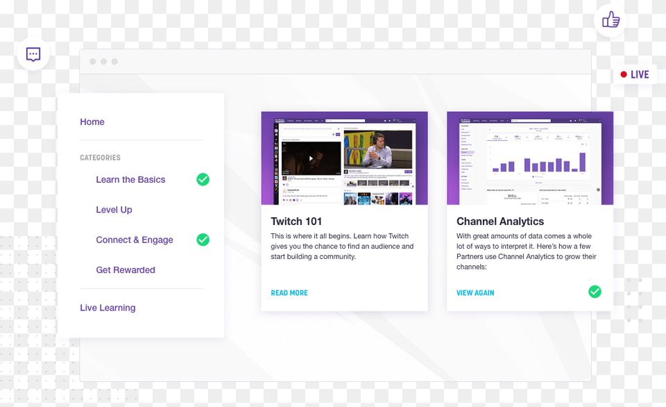 Learn From Successful Streamers Twitchtv, File, Webpage, Person, Page Free Png