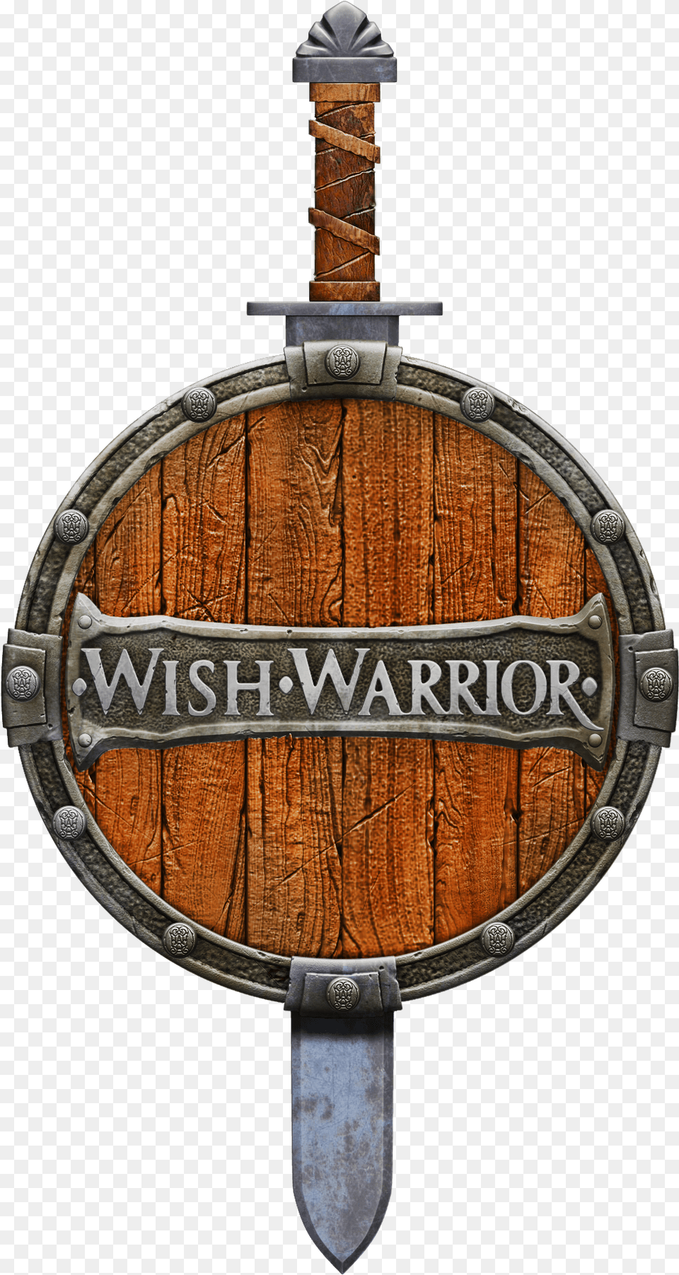 Learn How To Be A Wish Warrior Emblem, Sword, Weapon, Armor, Shield Free Png