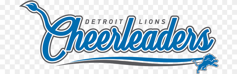 Learn More Detroit Lions Cheerleaders Logo, Dynamite, Weapon, Text Free Png Download