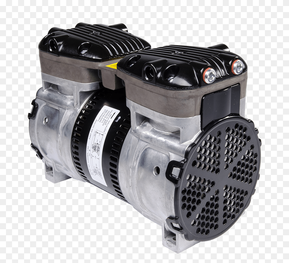 Learn More Hero Product Gast Rocking Piston Compressor, Camera, Electronics, Machine, Motor Png