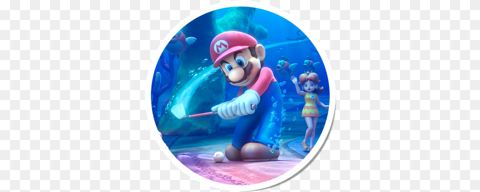 Learn More Mario Golf World Tour, Baby, Person Free Png Download