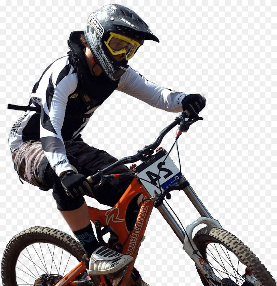 Learn More Mountain Biker Rotorua, Helmet, Adult, Person, Man Png Image