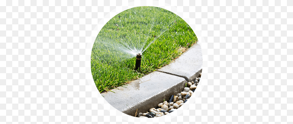 Learn More Sprinkler Installation Irrigation, Grass, Plant, Water, Machine Png Image