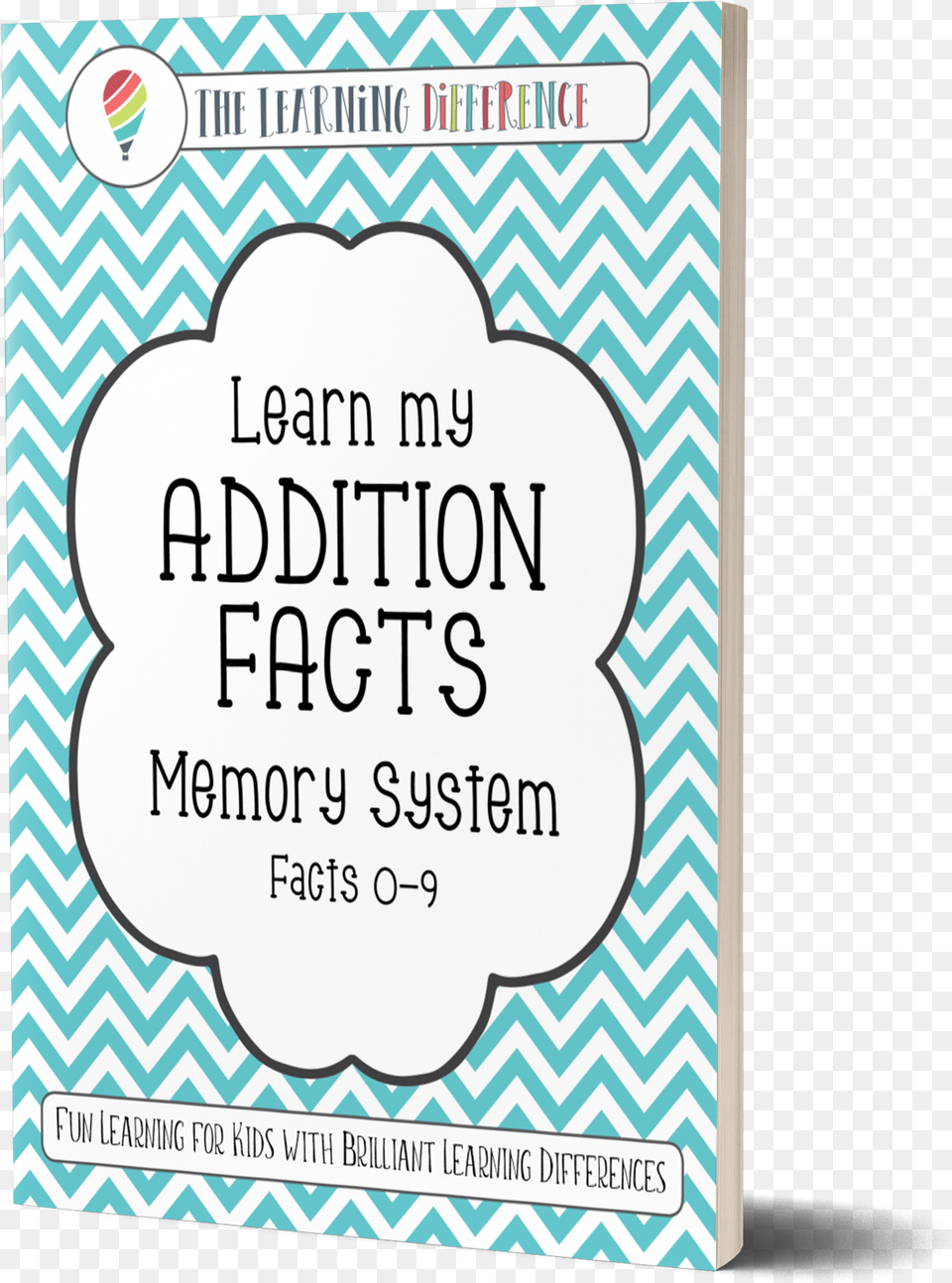 Learn My Addition Facts Memory System 0 9 Poster, Advertisement, Book, Publication, Novel Png Image