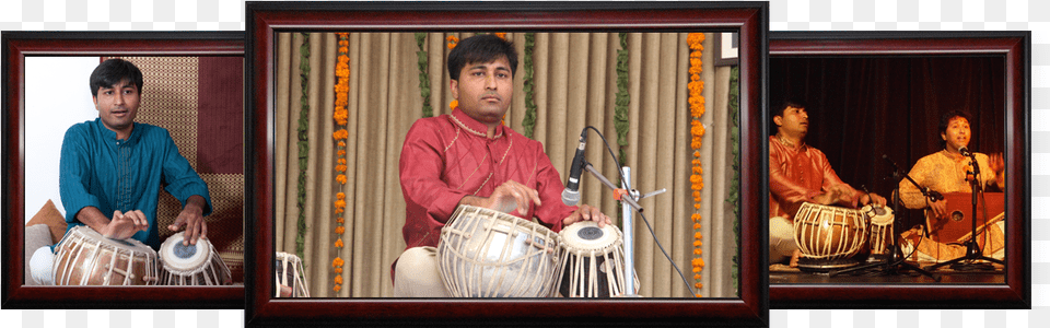 Learn Tabla From Indian Artist Jay Dabgar Picture Frame, Adult, Person, Man, Male Free Png