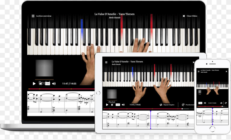 Learn To Play Piano Music2me Musical Keyboard, Musical Instrument, Electronics, Mobile Phone, Phone Free Png Download