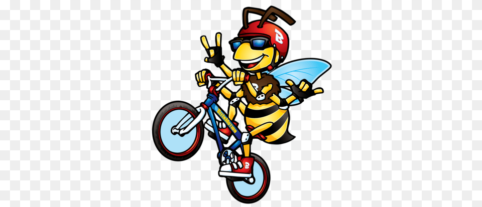 Learn To Ride W Bee In Motion Bee In Motion, Animal, Wasp, Invertebrate, Insect Png