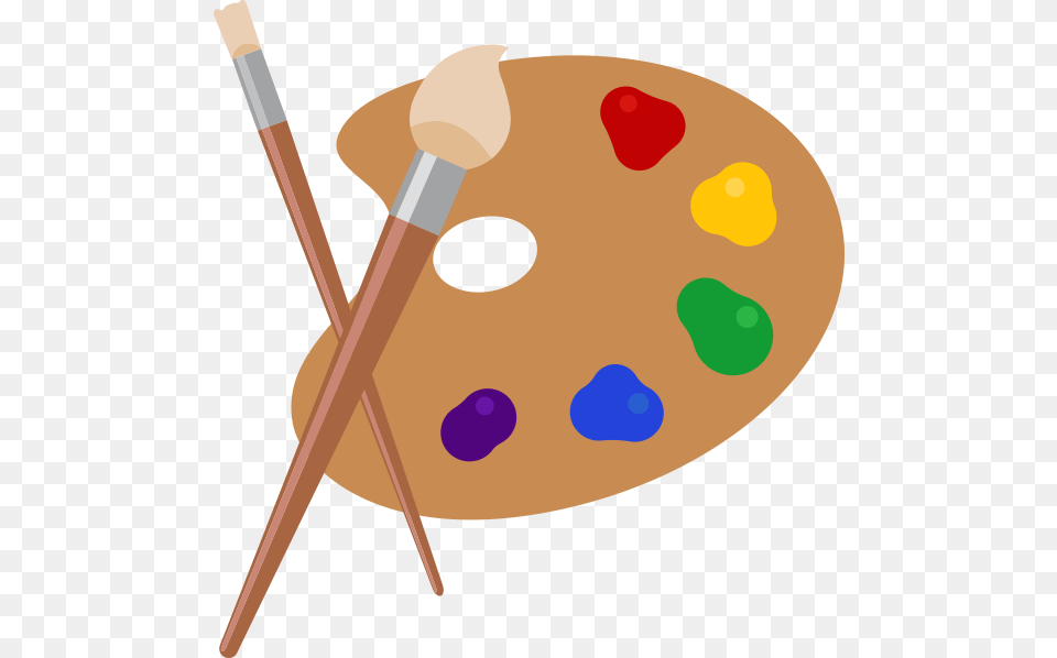 Learning In 3d, Paint Container, Palette, Brush, Device Free Transparent Png