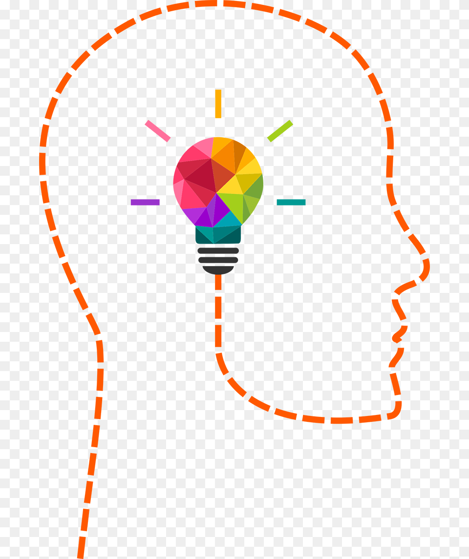 Learning Lightbulb, Art, Graphics, Person Png Image