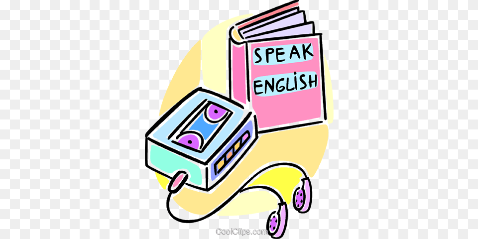 Learning To Speak English Using Tapes Royalty Vector Clip Art, Dynamite, Weapon Png Image