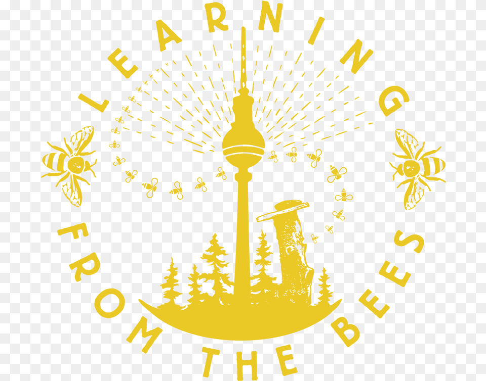 Learningfromthebees Berlin Logo Small Learning From The Bees Berlin, Emblem, Symbol, Animal, Invertebrate Free Png