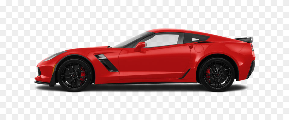 Lease The New Chevrolet Corvette Coupe, Wheel, Car, Vehicle, Machine Free Png