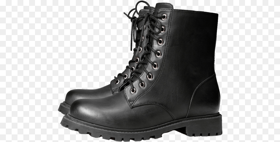Leather Boot Image Combat Boots, Clothing, Footwear, Shoe Free Transparent Png